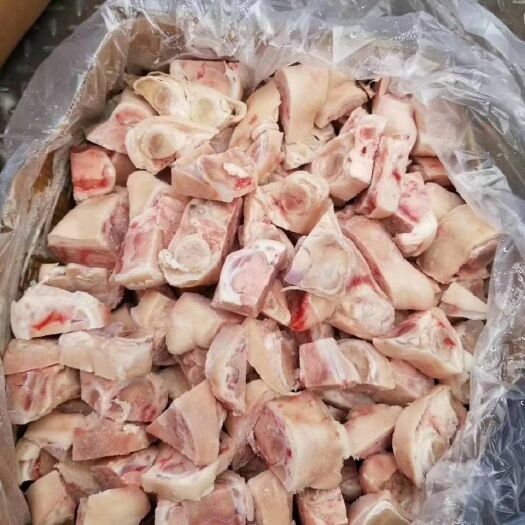 湘潭猪蹄块猪脚粒新鲜冷冻猪蹄块块饭店餐饮用一箱20斤
