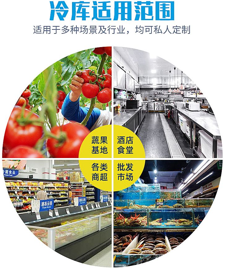 冷藏设备  重庆保鲜冷藏大型冷库全套设备 移动冷凝制机组集装