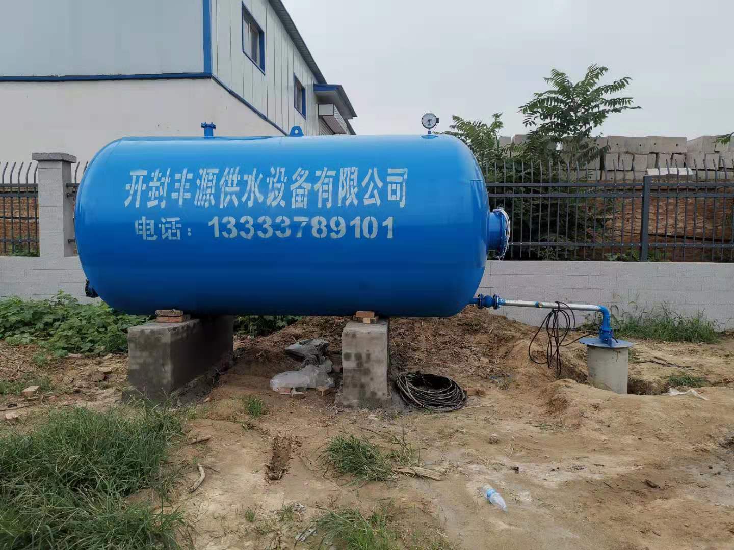 自动化灌溉控制设备  30吨无塔供水设备蔬菜大棚储水罐丰源厂家直销