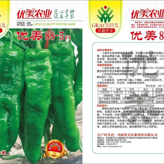 商丘泡椒种子  早熟抗病皮薄肉厚大果高产