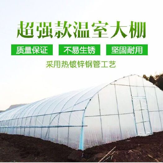 沭阳县 温室大棚骨架用品蔬菜养殖大棚钢管全套农业连体连栋大棚支架配件