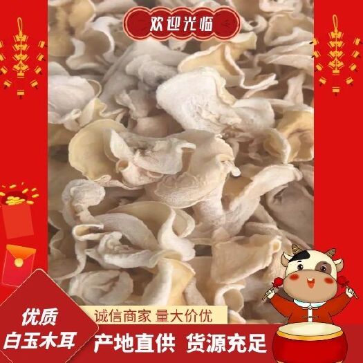 海林市白木耳  白玉木耳，东北特产