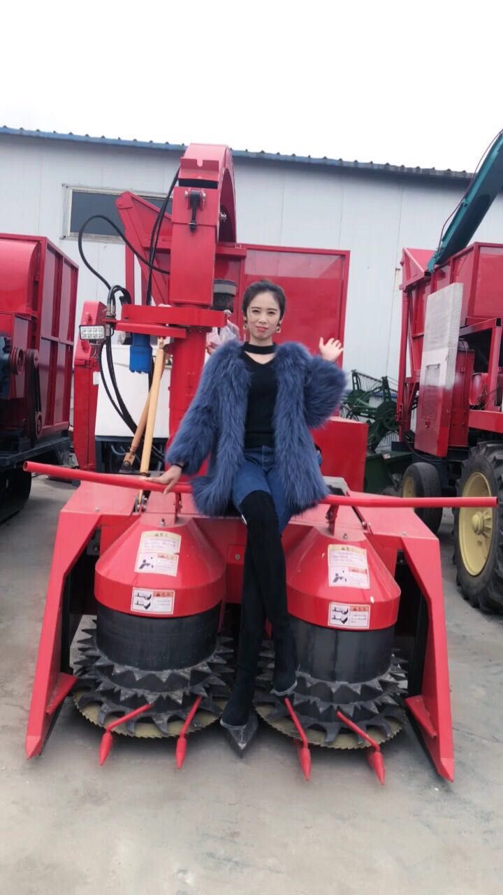 履带圆盘青储机玉米秸秆青储机粉碎机小型秸秆牧草收割机青贮机
