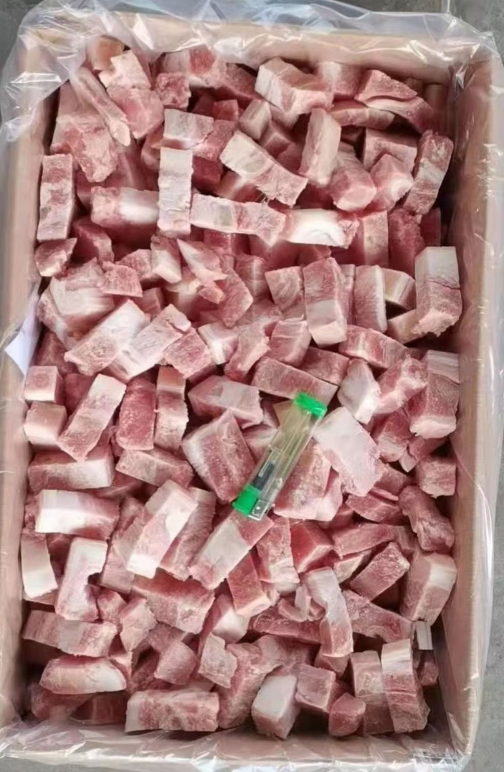 福双春五花肉丁新鲜冷冻五花肉块红烧肉卤肉块食材散装 20斤装