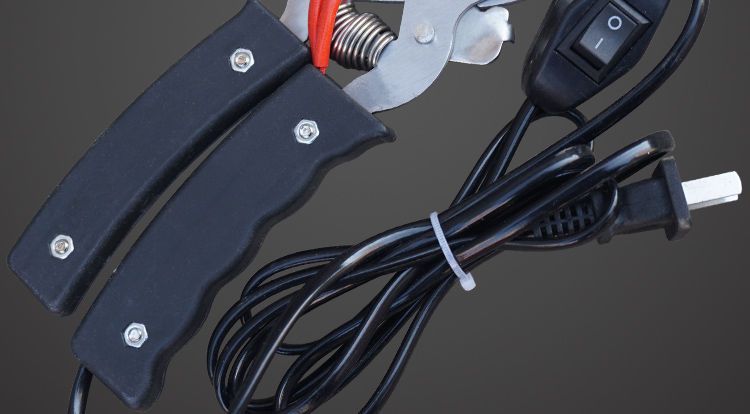 钳子类  小猪断尾钳仔猪电热剪尾钳电动去尾钳猪用止血断尾钳养猪用品设备