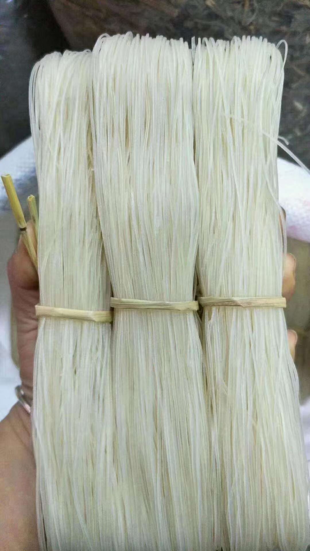 粉丝  连州切粉纯米浆制作