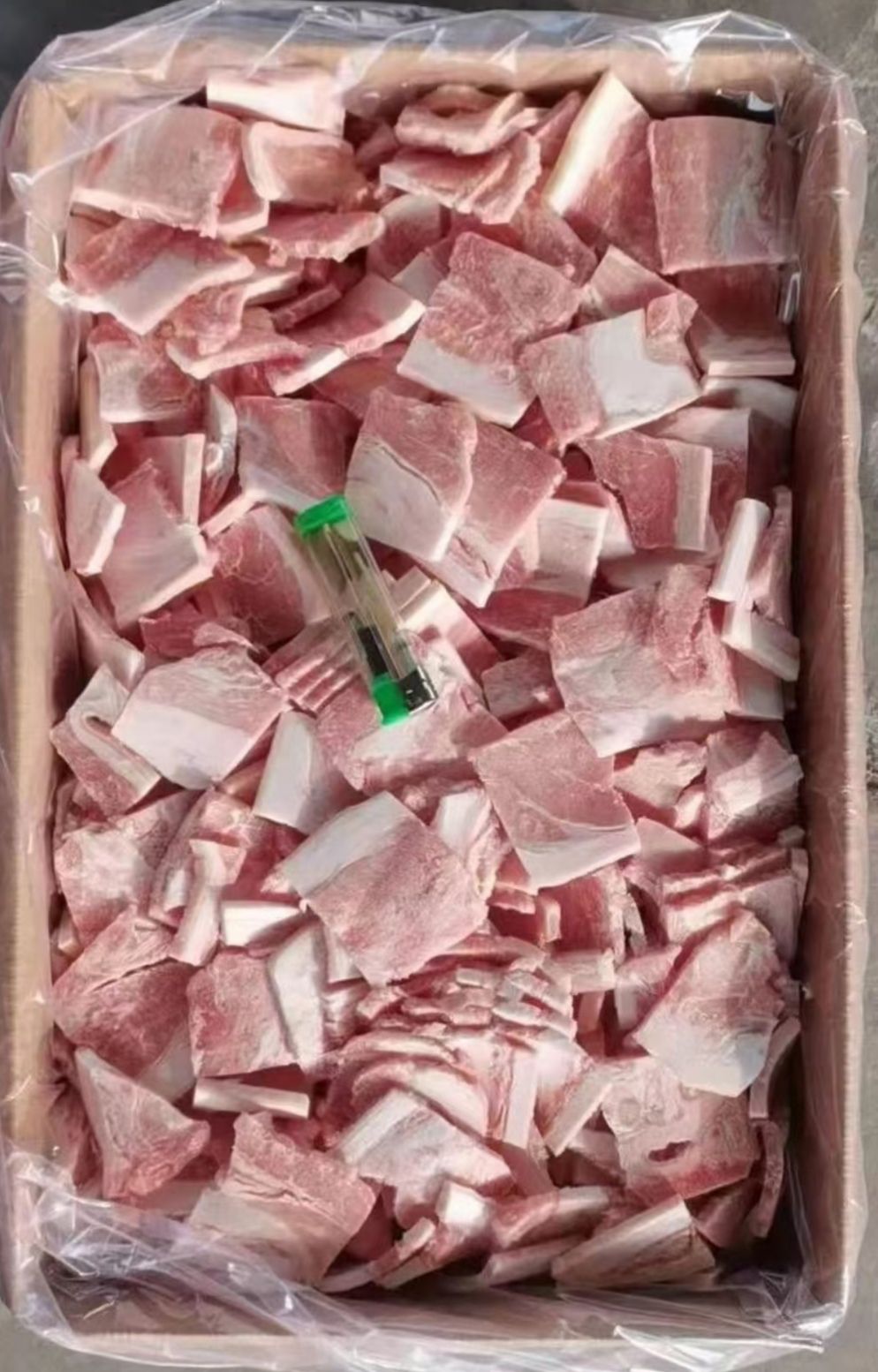福双春五花肉丁新鲜冷冻五花肉块红烧肉卤肉块食材散装 20斤装