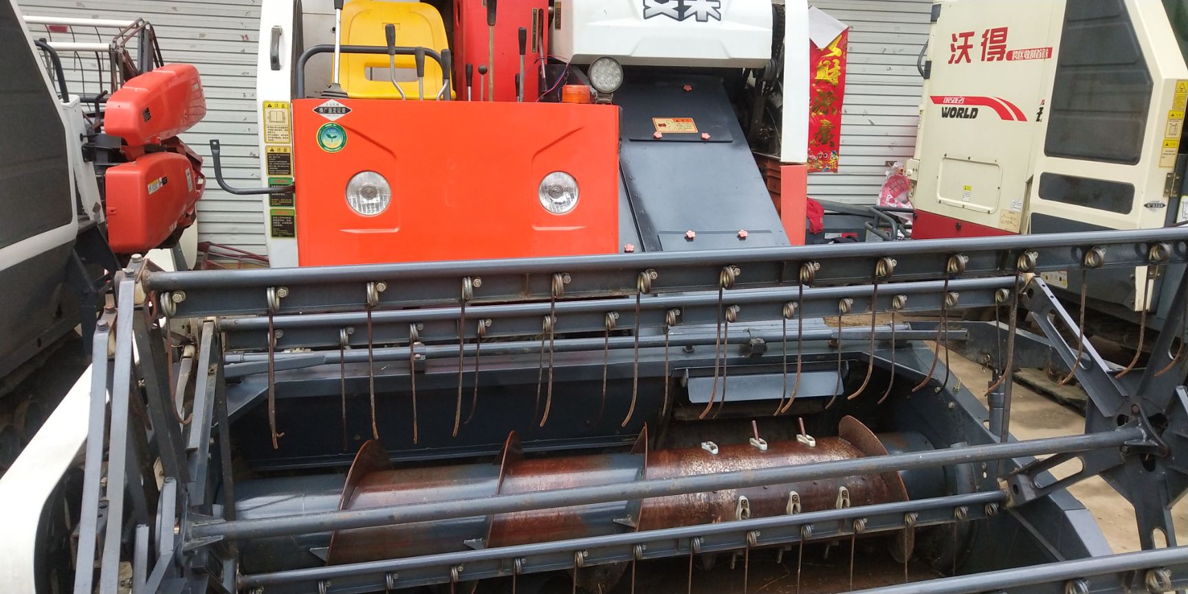 19年11月购买的艾禾收割机用了300小时已上新,机不可失,失不再来