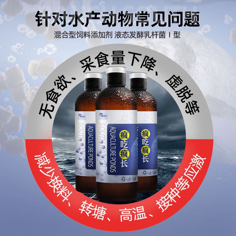 营养添加剂 维生素B2浓缩型水产养殖营养液虾蟹鱼促长剂诱食开胃抗病防应
