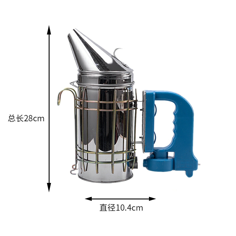 手动喷烟器养蜂加厚不锈钢工具专用全套蜜蜂熏烟器驱蜂用电动喷烟