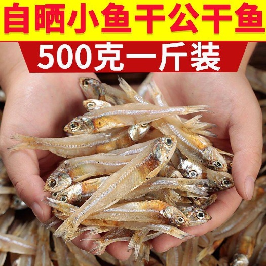 昆明公鱼干  新货公干鱼小鱼干淡干海燕鱼海鲜干货自制风干银鱼干丁