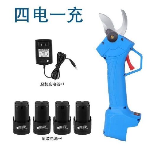 園林剪刀  修枝剪刀 電動(dòng)剪刀果樹充電式電動(dòng)修枝剪園林修剪機(jī)電剪子粗樹枝