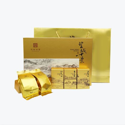 长沙乌山贡茶 望城十景金盒毛尖 500克礼盒 名优绿茶