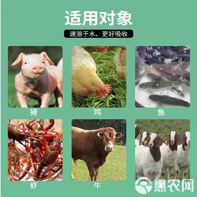 营养添加剂  猪鸡鸭羊牛驴鹅水产通用1公斤袋装5公斤10公斤25公斤桶装