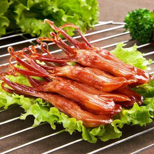辣鸭舌  【包邮】鸭舌头零食特产散装真空包装网红休闲小吃