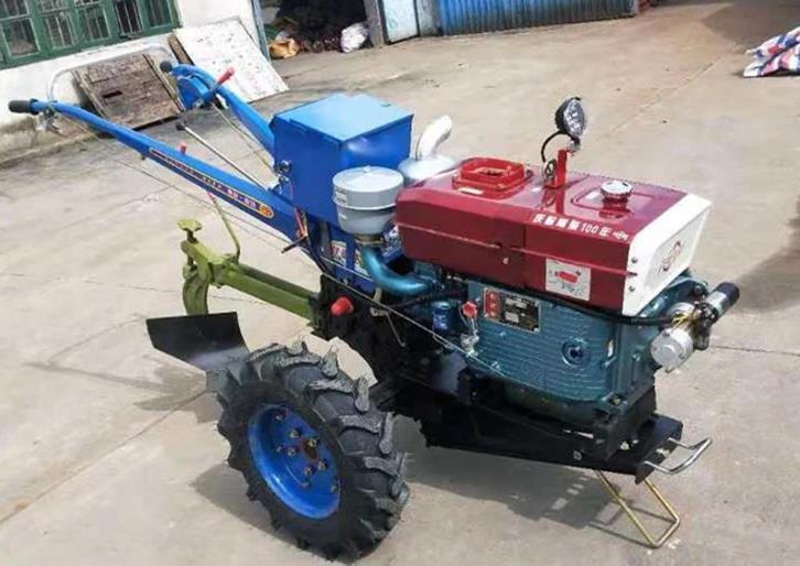 曲阜市农用小型手扶拖拉机 多功能开沟旋耕覆膜一体机 配套多种农具