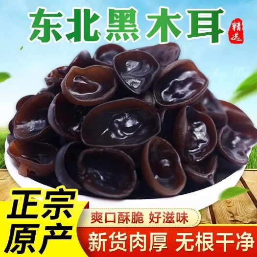 东北黑木耳野生干木耳批发一件代发