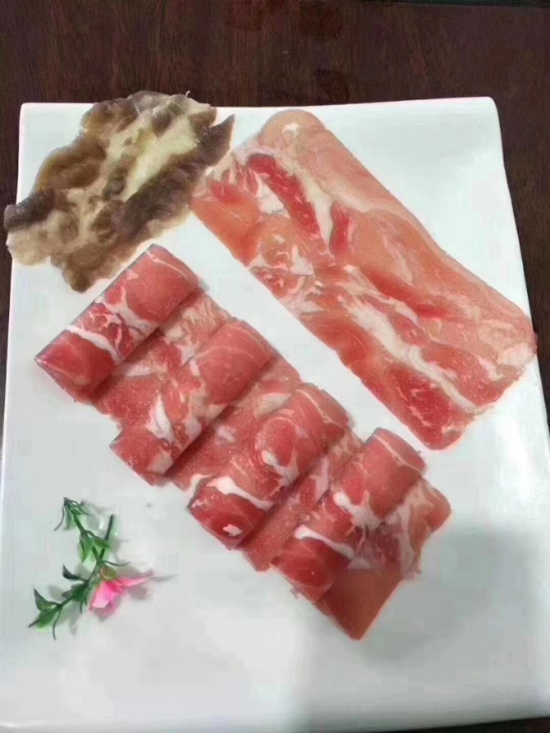 雪花牛肉砖 雪花肥牛卷 口感好 保证不散碎一手货源质量保证