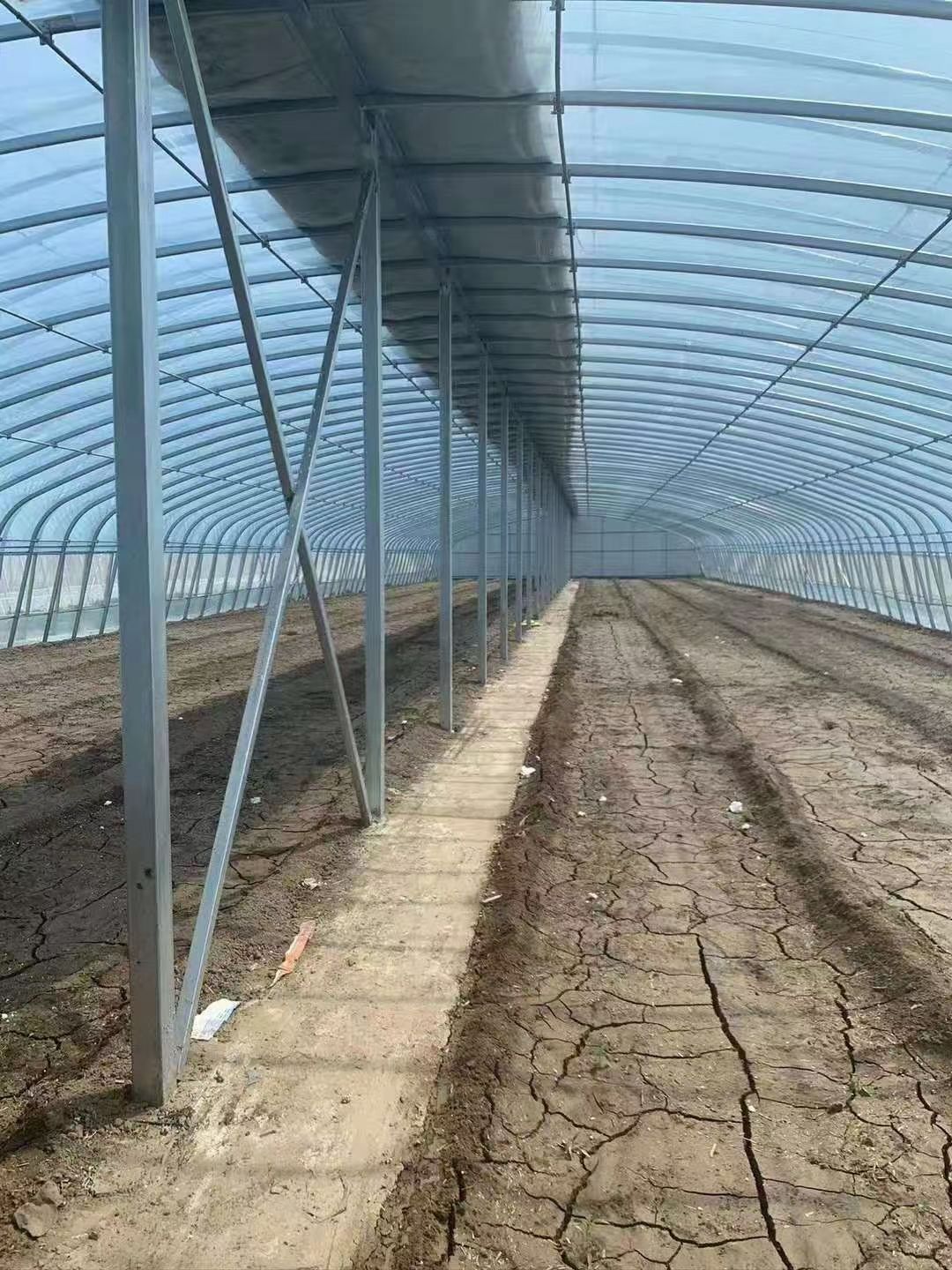 椭圆管种植大棚  适用于大跨度建棚 抗风、抗雪、抗压强度大！