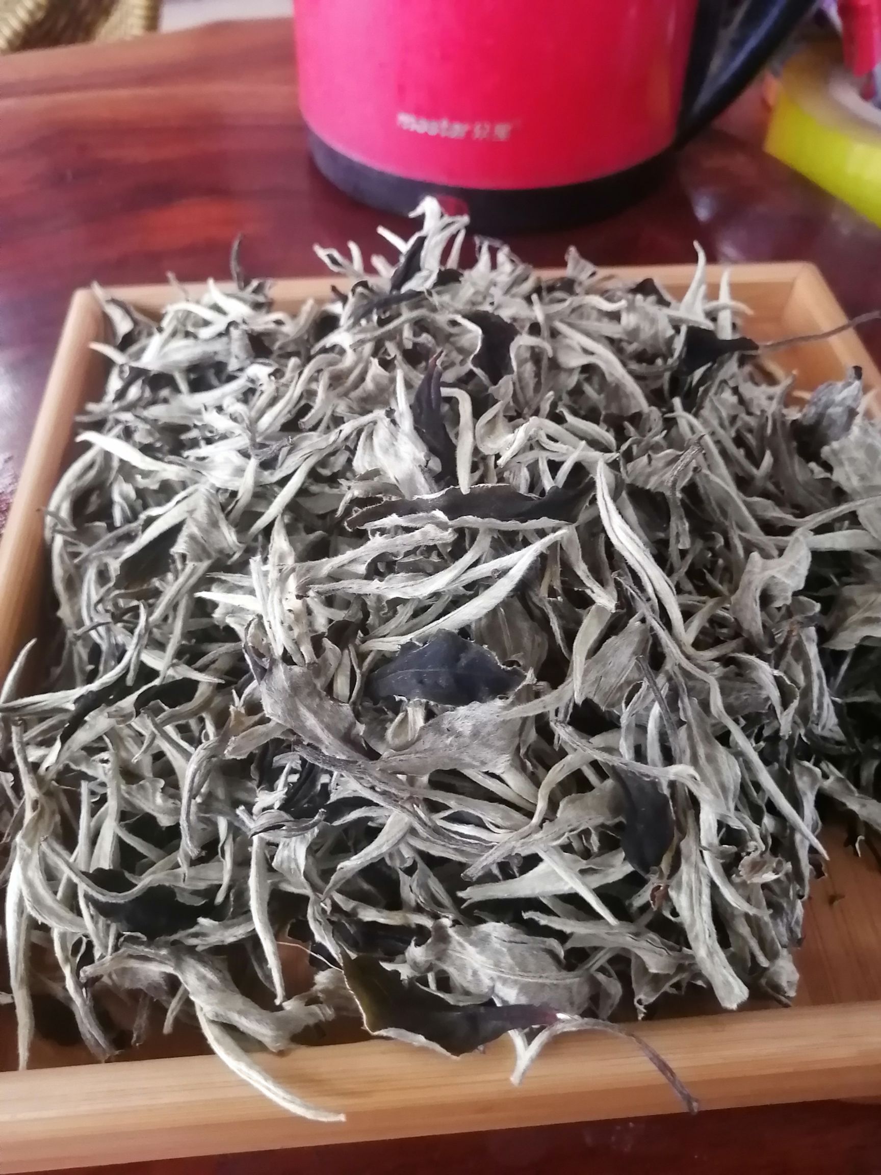 月光白云南白茶包邮标准一芽一叶白茶芽肥硕月光美人茶自产自销