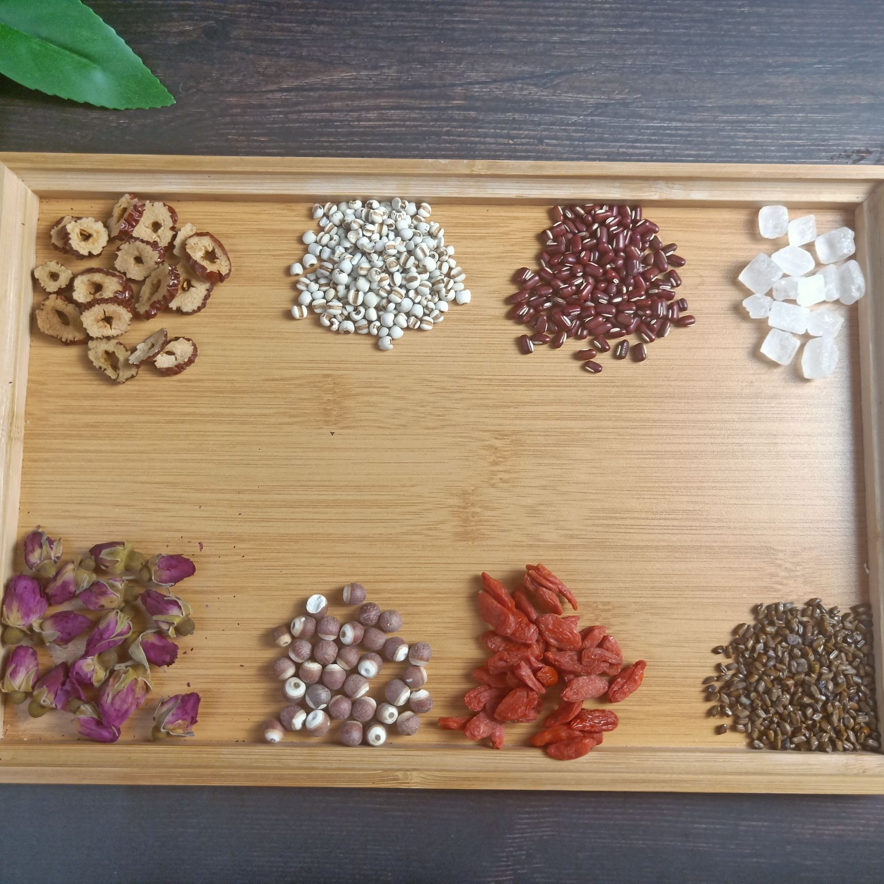 玫瑰花茶  花草茶组合茶  玫瑰枸杞八宝茶  补气血  调理肠胃