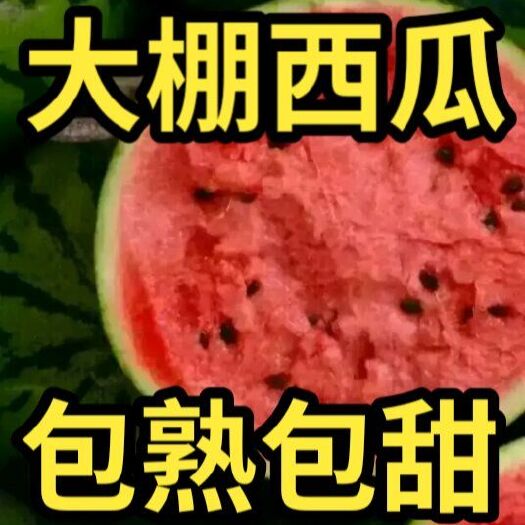 莒县大棚【京欣西瓜】【甜王西瓜】产地直销 包熟包甜 一手货源