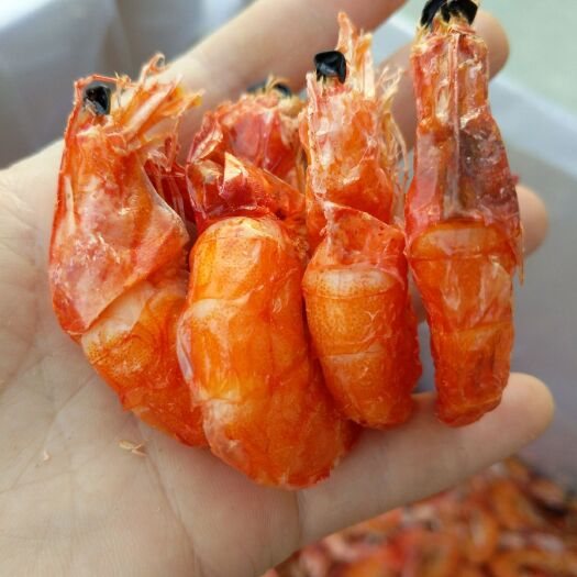 滨州虾干  烘干软壳大虾，不用剥皮的那种纯虾肉全国冷链物流发货
