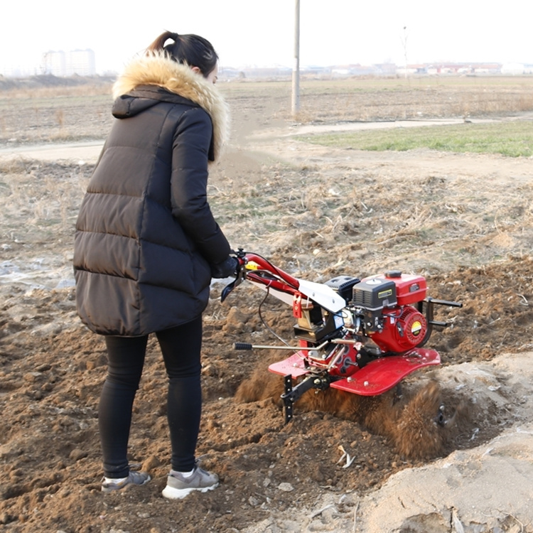 微耕机 小型手推自走式旋耕机 汽油柴油大马力松土机
