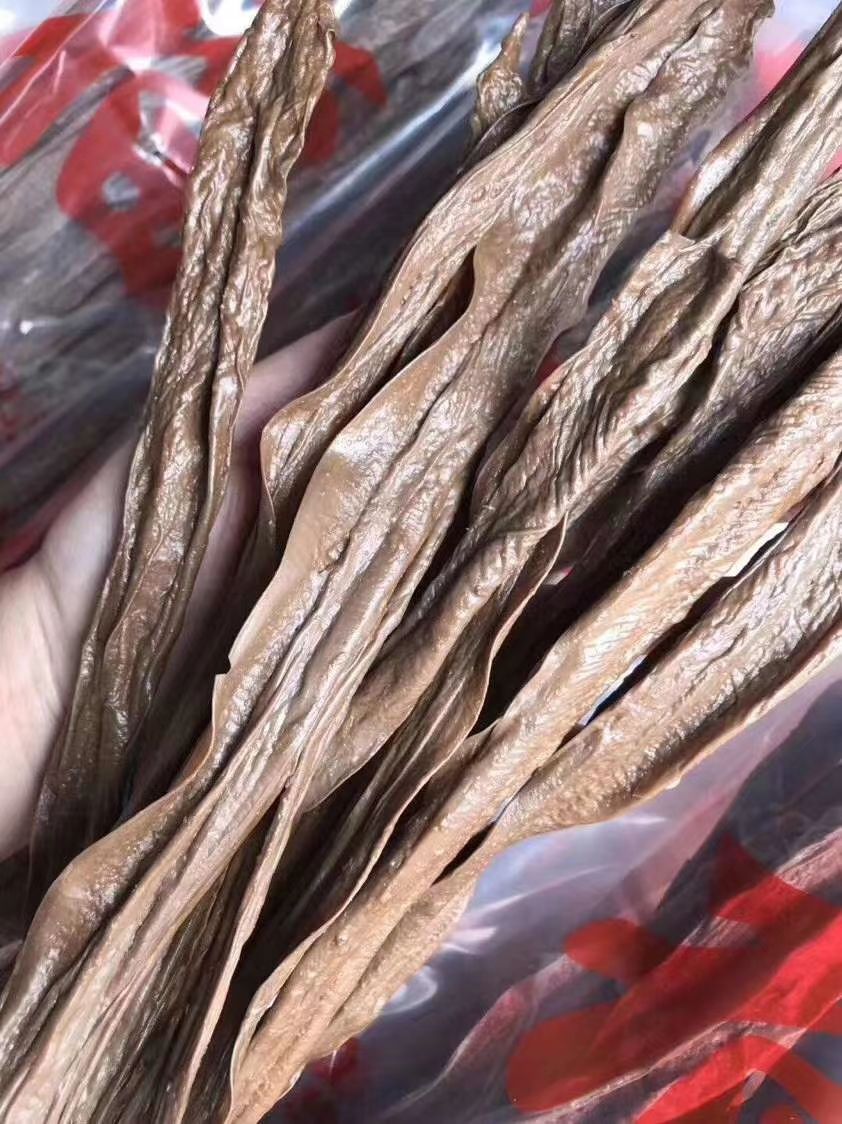 客家河源特产黑豆腐竹一支竹纯手工制作***