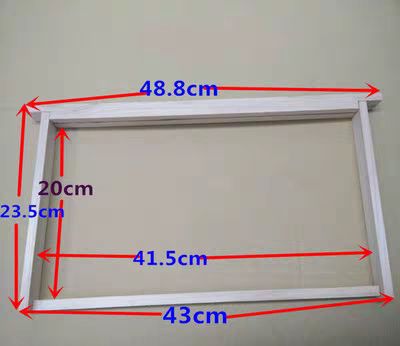 蜂具 散装巢框中蜂意蜂蜜蜂巢框养蜂工具标准全新杉木蜜蜂专用15套