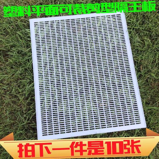 长葛市蜂具 隔王板中蜂隔王板养蜂工具塑料隔王板中蜂隔王珊平面包邮可裁剪