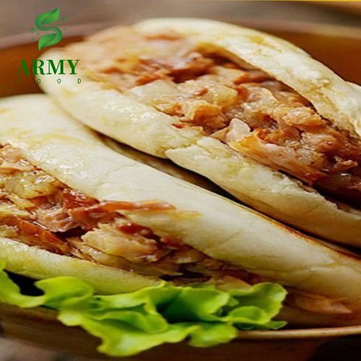 济南烧饼  福双春肉饼肉夹馍120g速食餐即食10个装学校食堂微波炉