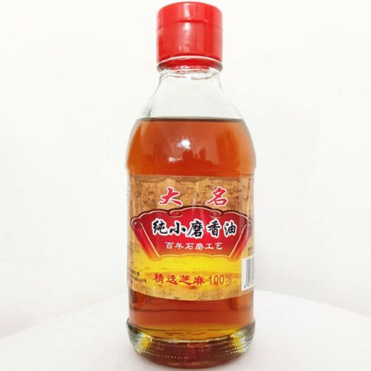 大名么记纯小磨香油 水代法