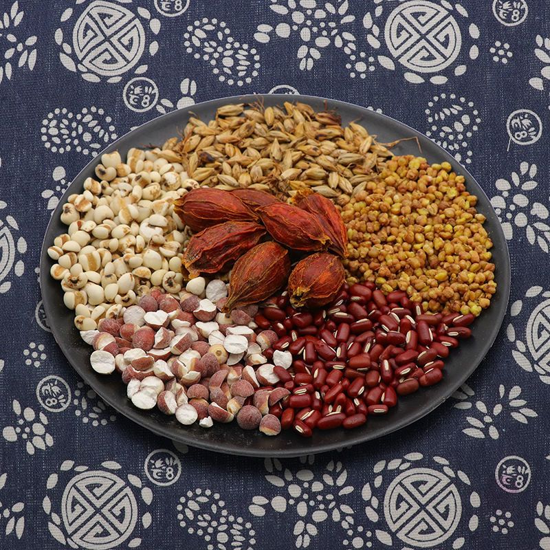  红豆薏米茶薏米赤小豆苦荞大麦芡实栀子质子冲泡薏仁30包中药材