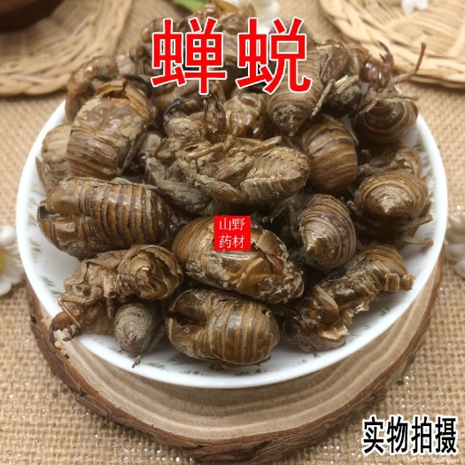 昆明云南中药材蝉蜕 蝉衣 蝉壳 虫蜕 虫退 爬了猴壳