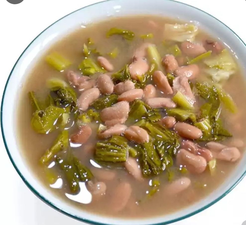 贵州织金传统酸菜豆汤