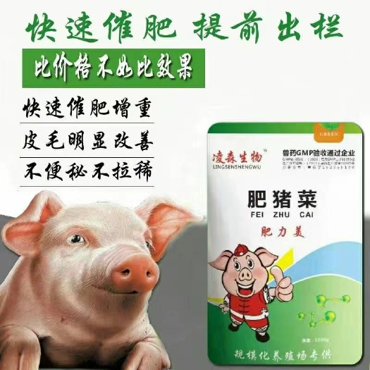 蛋白质补充饲料  催肥王 贪吃贪睡调节肠道降低料肉比提前出栏