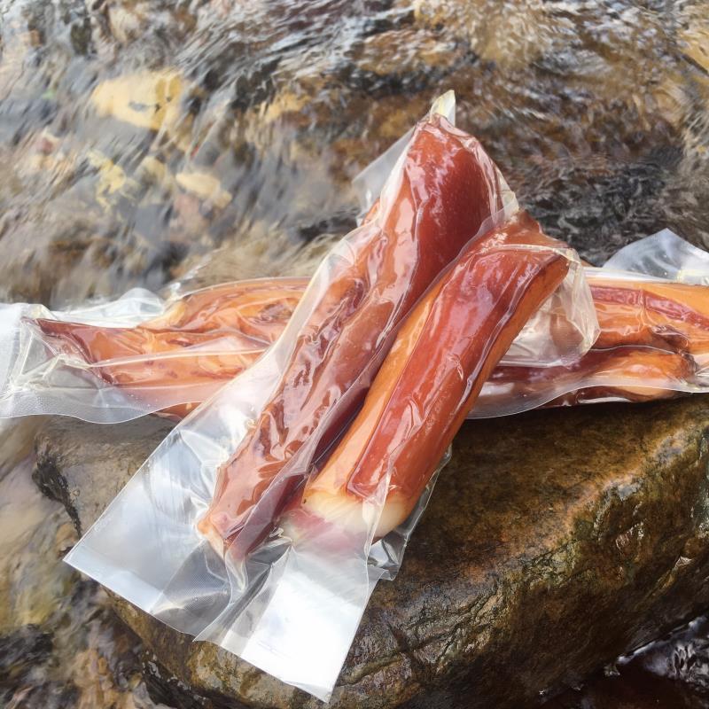 湖南农家柴火烟熏偏肥五花腊肉切片腊肉一斤独立装可代发