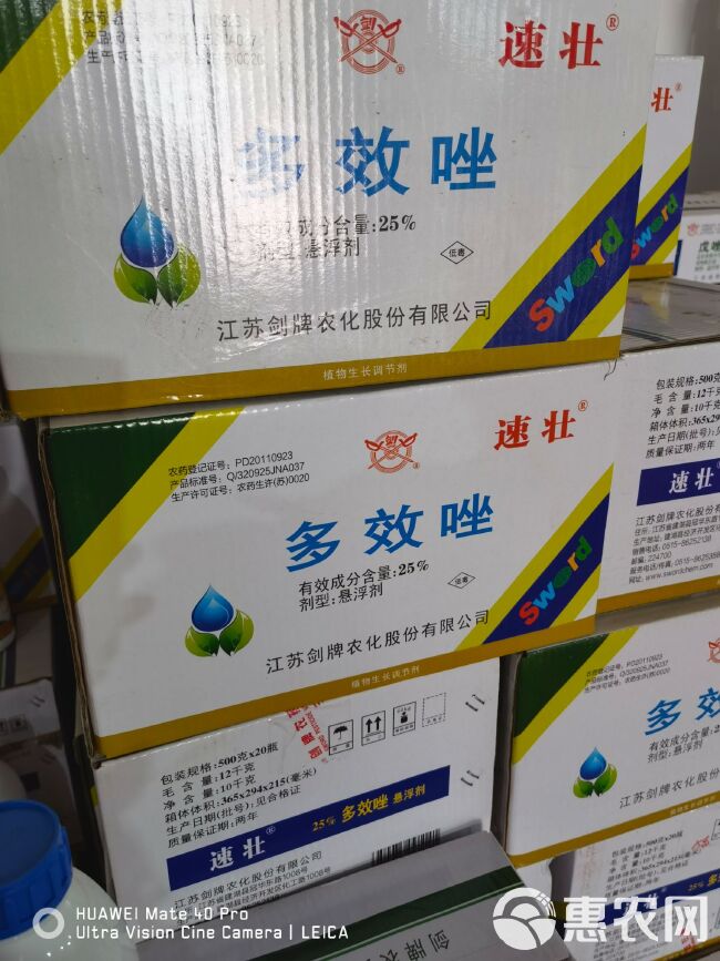 剑牌速壮25%多效唑1000g悬浮剂，控旺调节生长