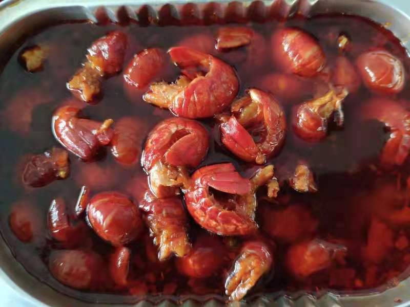 香辣虾尾  冷冻调味虾尾