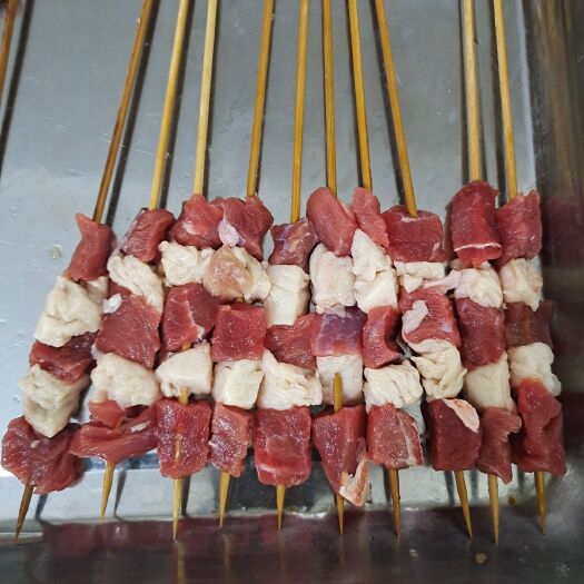 南宁牛肉串 新鲜肥牛