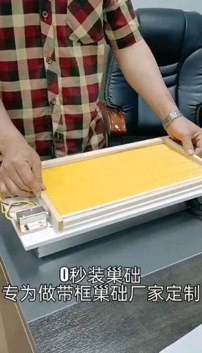中蜂意蜂巢基深房巢础片养蜂工具质量好建巢快不咬脾每包30片