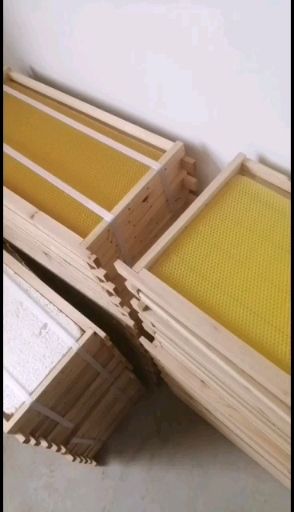 中蜂意蜂巢基深房巢础片养蜂工具质量好建巢快不咬脾每包30片