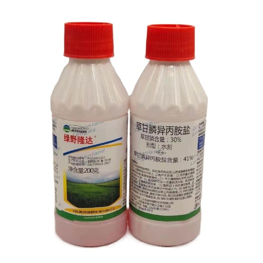 武汉绿野隆达41%草甘膦异丙胺盐除草剂 荒地果园灭生烂根杂草农药