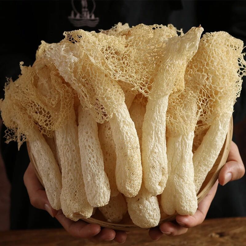 亿优选新货竹荪干货无硫菌菇肉厚农家竹荪古田特产竹笙菌菇