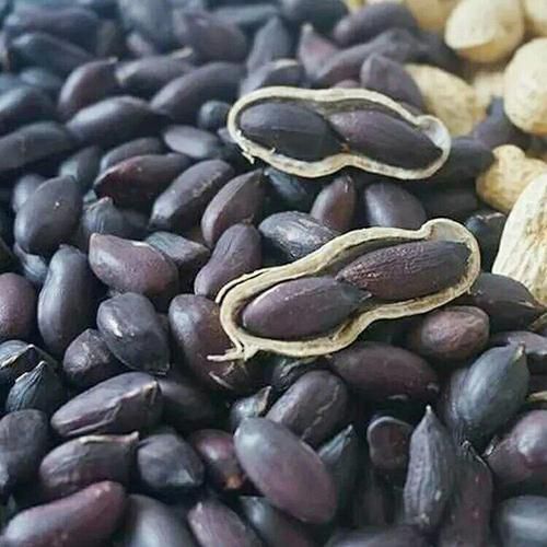 2021年薄皮精选黑花生自产自销新货老品种富硒黑花生云南原味
