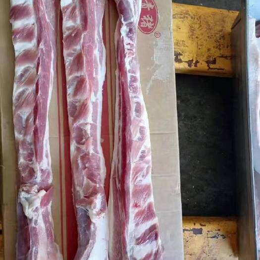 猪肉类 分割去皮五花肉条