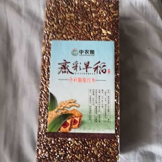  旱稲.齐彩胭脂红米