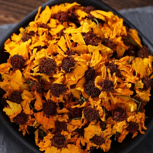 涉县昆仑雪菊胎菊昆仑山野天山雪菊花茶新疆级特血菊正品500克茶生
