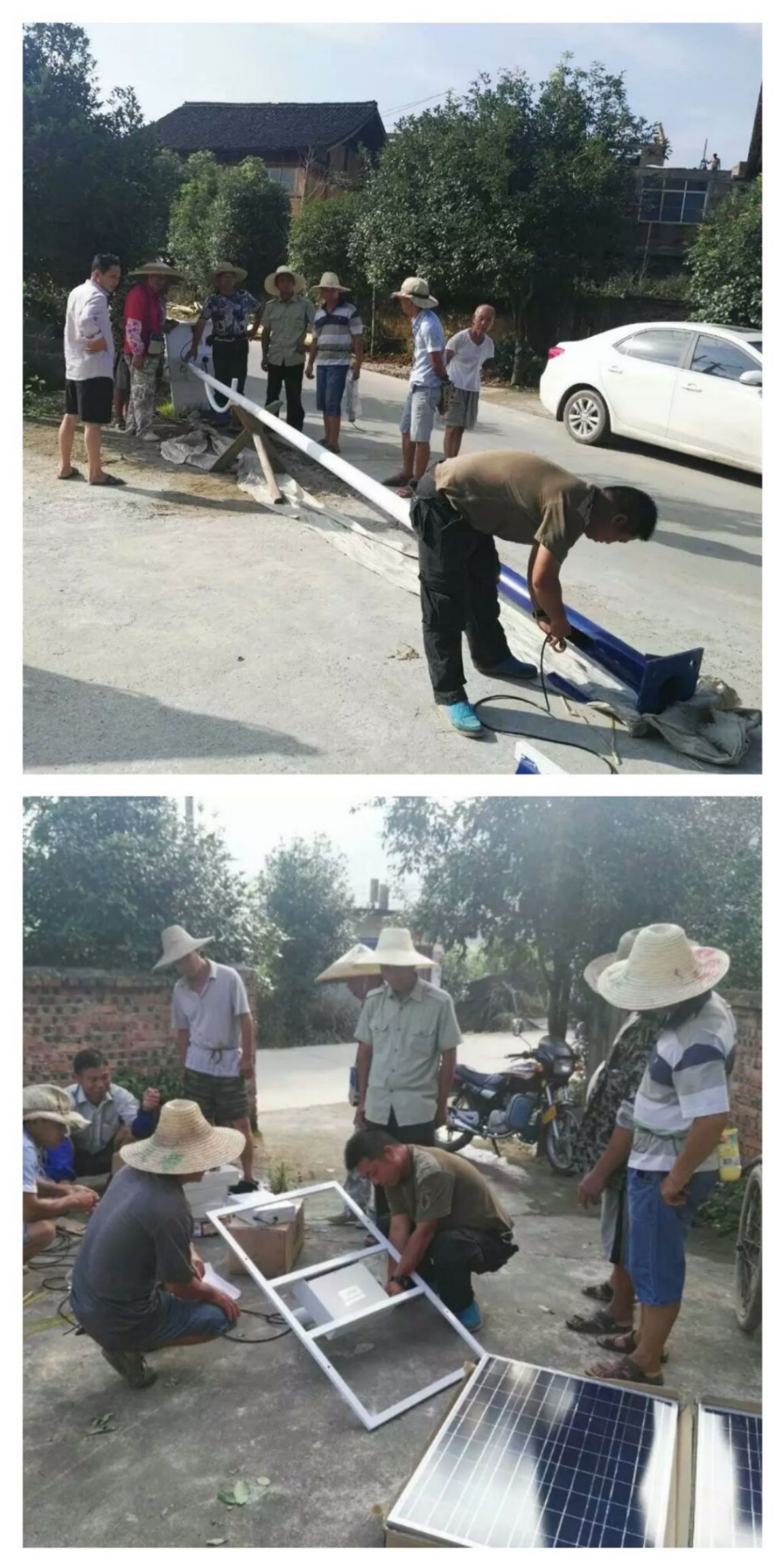 太阳能灯  厂家直销包邮到家 大功率led路灯200瓦